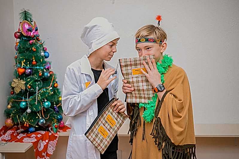 Выездные школьные квесты в Алматы на Новый год