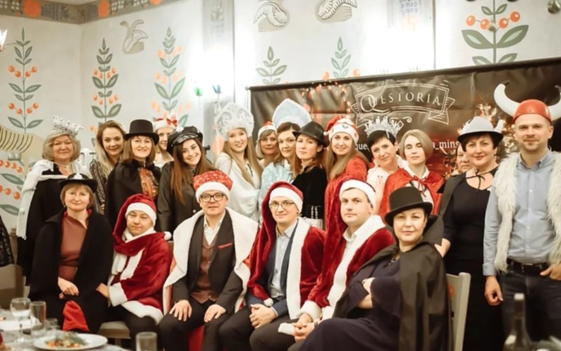 Тимбилдинг-активности на корпоративе на Новый год в Алматы